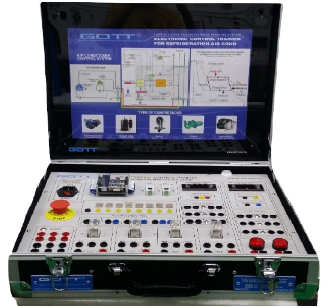 ELECTRONIC CONTROL TRAINER FOR REFRIGERATION AIR COND